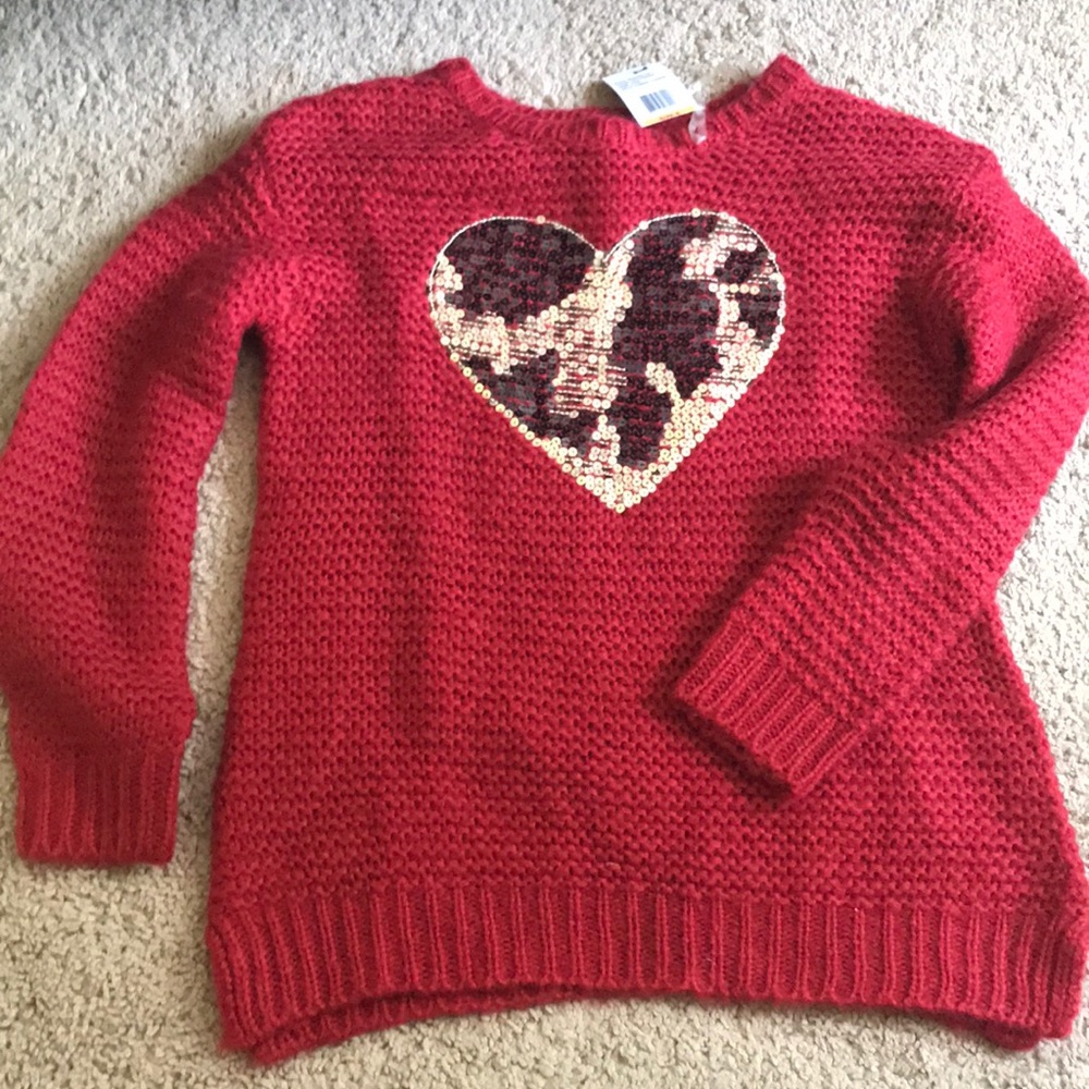 Nwt Jessica Simpson red sweater size small